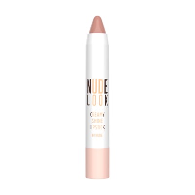 GOLDEN ROSE Nude Look Creamy Shine Lipstick 3.5g 01